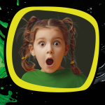 Jiggly Slime Fluo Glow - zielony, 430g / Tuban