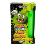 Jiggly Slime Fluo Glow - zielony, 430g / Tuban