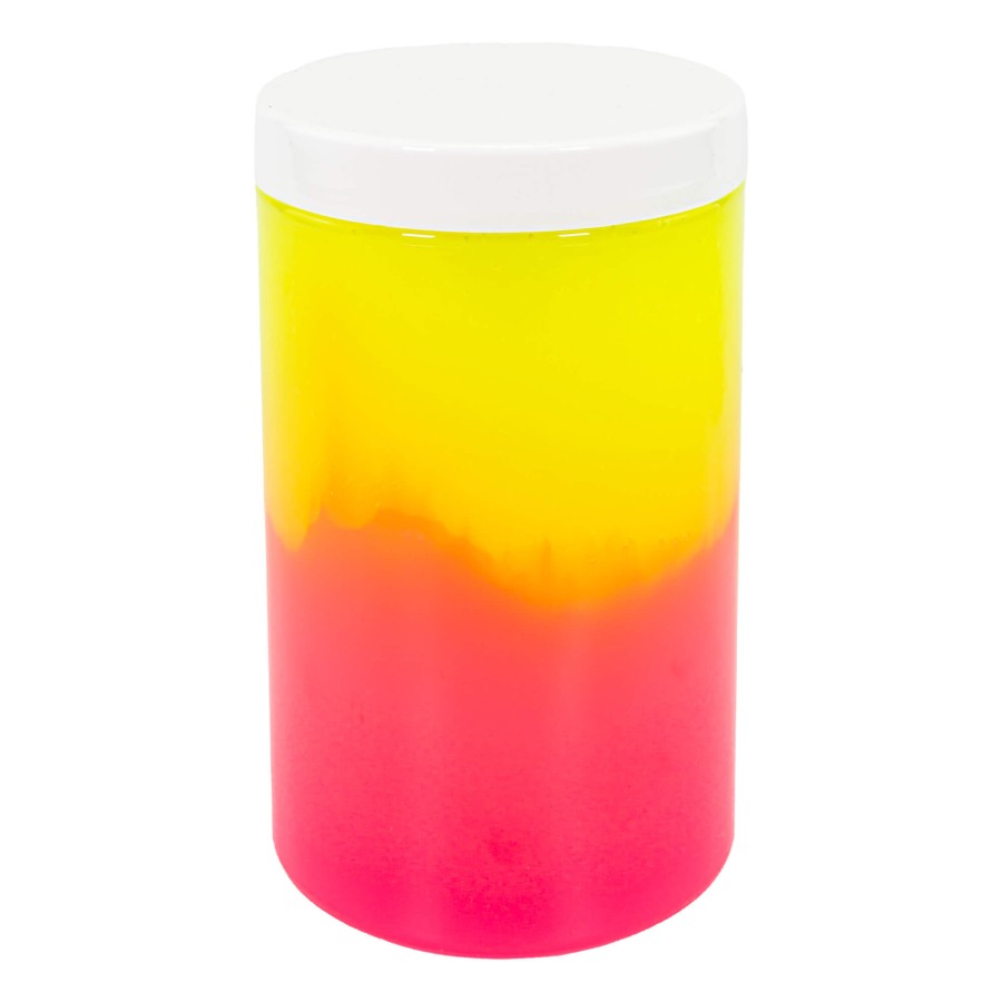 Jiggly Slime Neo Duo - żółto-różowy, 430g / Tuban