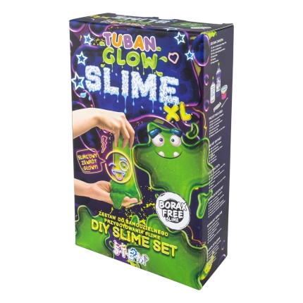 Zestaw DIY Slime - świecący w ciemności XL / Tuban