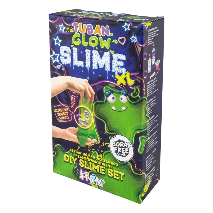 Zestaw DIY Slime - świecący w ciemności XL / Tuban