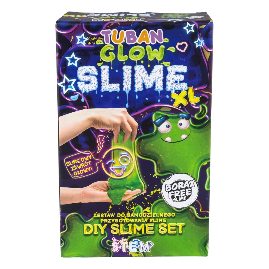 Zestaw DIY Slime - świecący w ciemności XL / Tuban