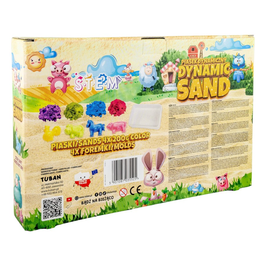 Piasek Dynamiczny Zestaw - farma / Tuban
