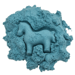 Piasek Dynamiczny - niebieski, 1 kg / Tuban