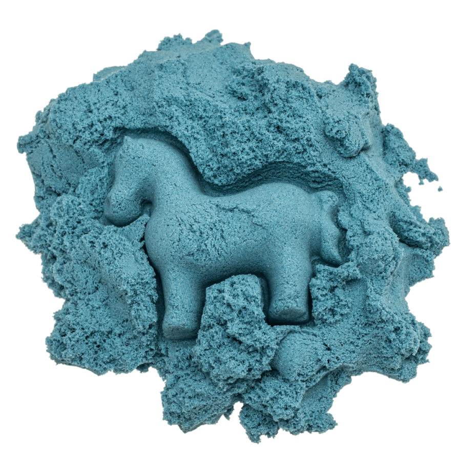 Piasek Dynamiczny - niebieski, 1 kg / Tuban