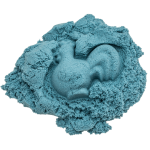 Piasek Dynamiczny - niebieski, 1 kg / Tuban