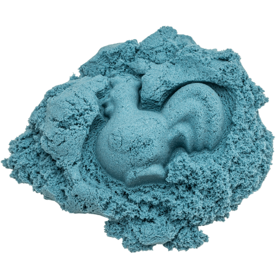 Piasek Dynamiczny - niebieski, 1 kg / Tuban