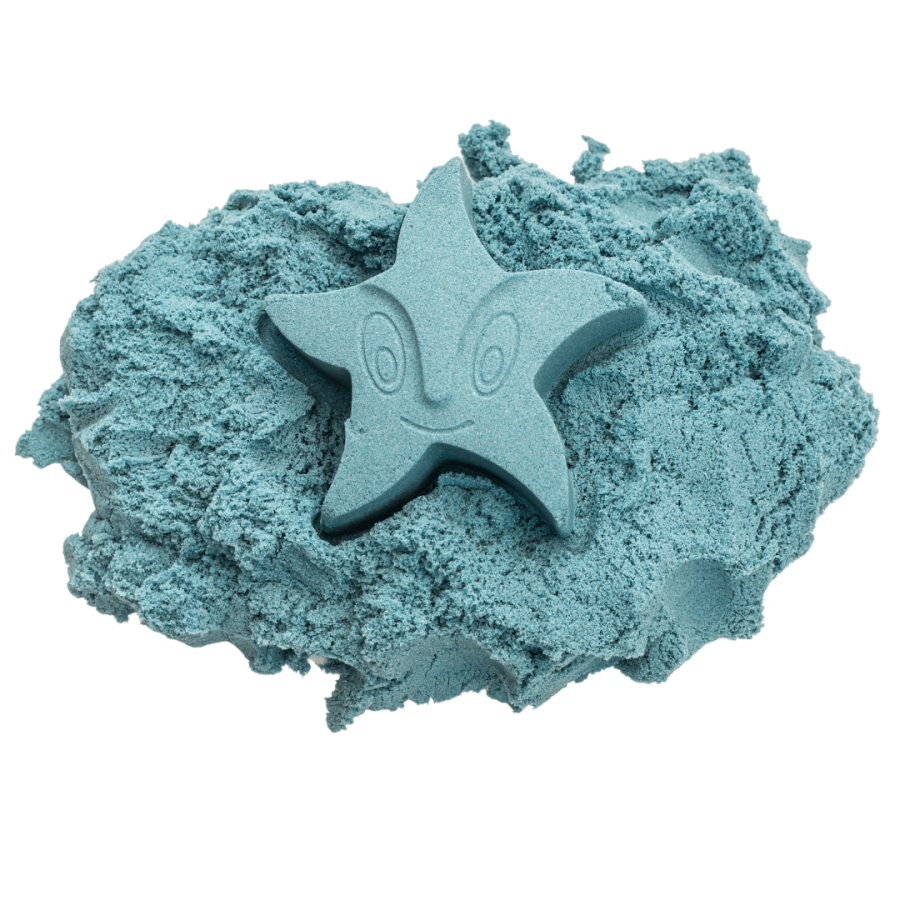 Piasek Dynamiczny - niebieski, 1 kg / Tuban