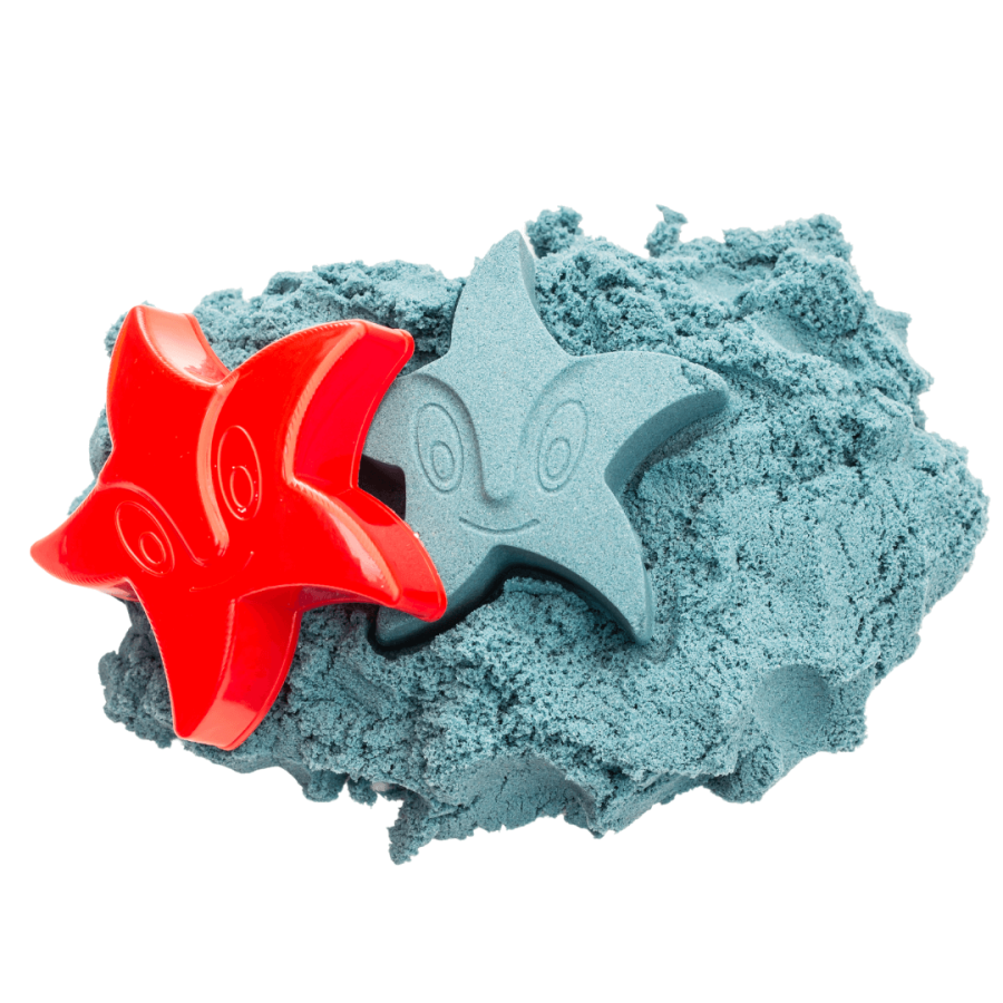 Piasek Dynamiczny - niebieski, 1 kg / Tuban