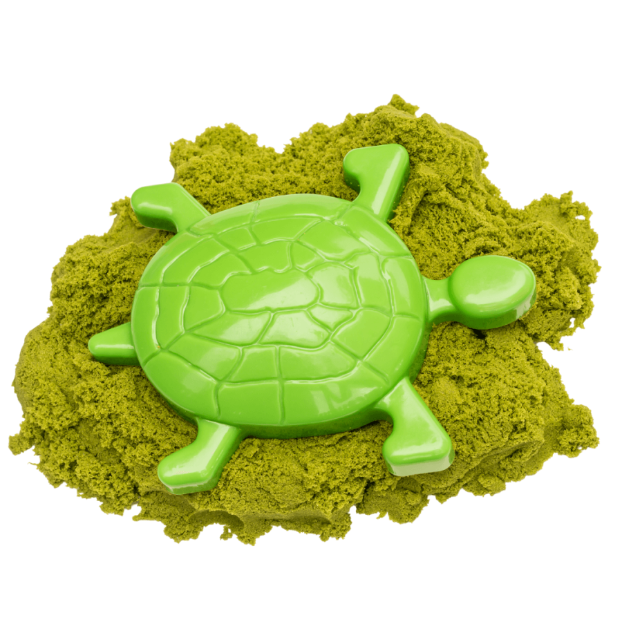 Piasek Dynamiczny - zielony, 1 kg / Tuban