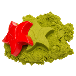 Piasek Dynamiczny - zielony, 1 kg / Tuban