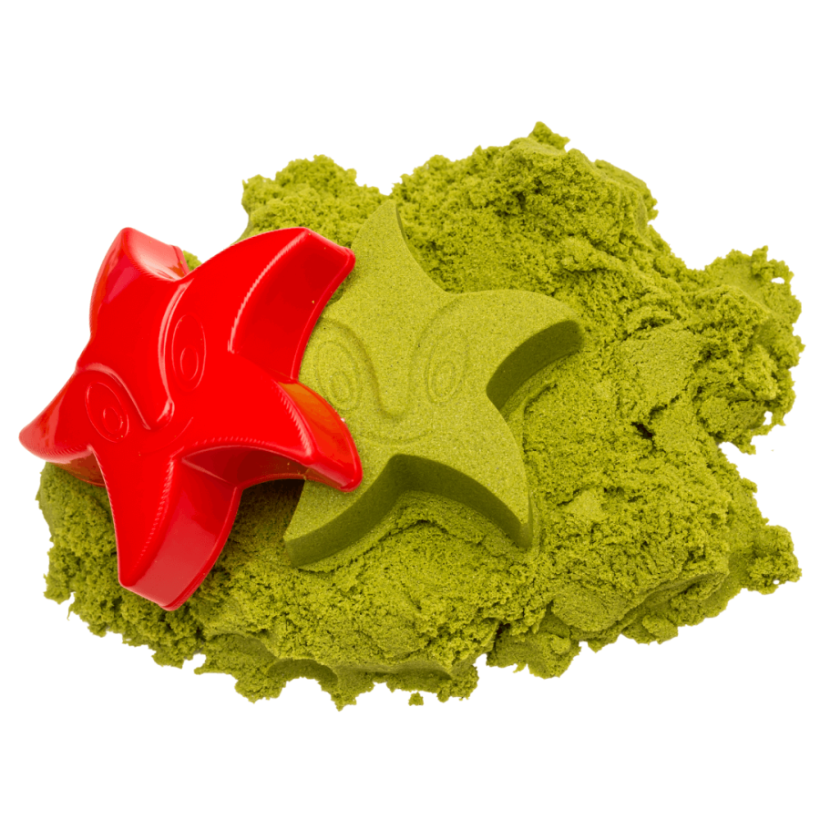 Piasek Dynamiczny - zielony, 1 kg / Tuban