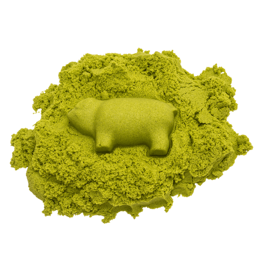 Piasek Dynamiczny - zielony, 1 kg / Tuban