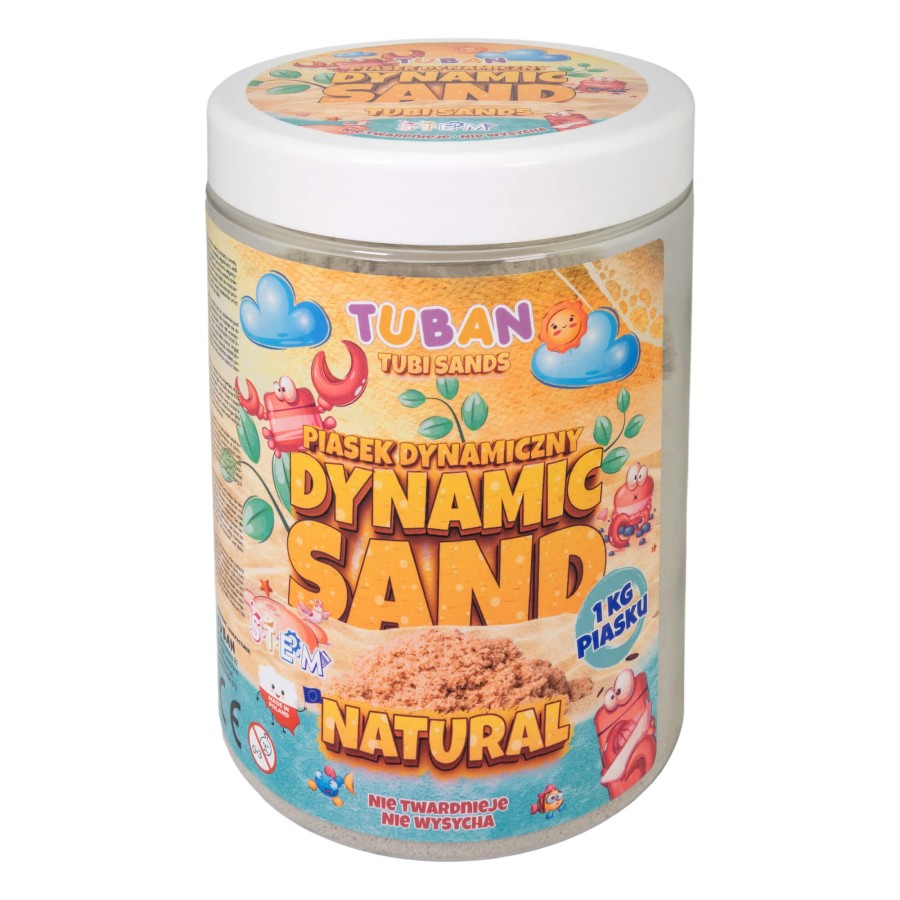 Piasek Dynamiczny - naturalny, 1 kg / Tuban