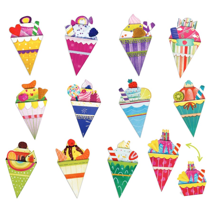 EASY ORIGAMI - zestaw kreatywny - ŁAKOCIE / Ludattica