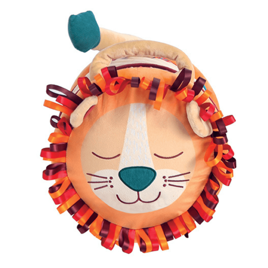 Roller sensoryczny z pokrowcem – lew / LUDI