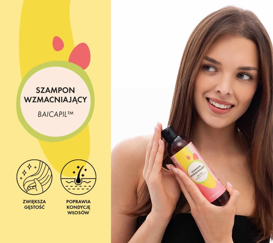 Szampon wzmacniający - Baicapil™, 250 ml / Lullalove