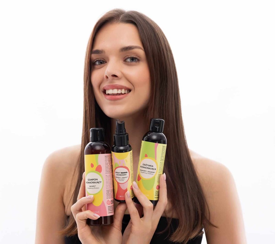 Odżywka wzmacniająca do włosów z Keranutri™ + Sealrose™, 200 ml / Lullalove