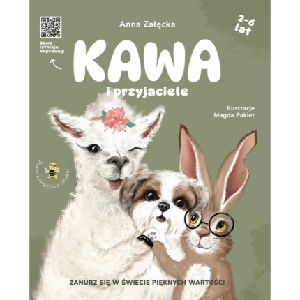 Książka "Kawa i przyjaciele" / Neverending store Anna Załęcka