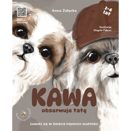 Książka "Kawa obserwuje tatę" / Neverending store Anna Załęcka