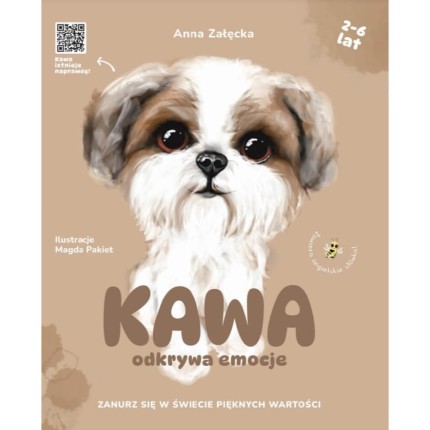 Książka "Kawa odkrywa emocje" / Neverending store Anna Załęcka