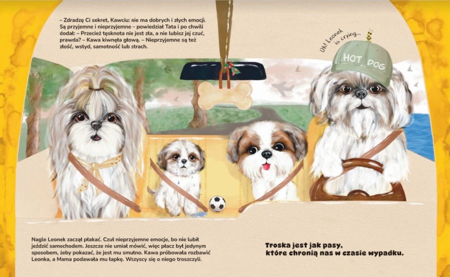 Książka "Kawa odkrywa emocje" / Neverending store Anna Załęcka