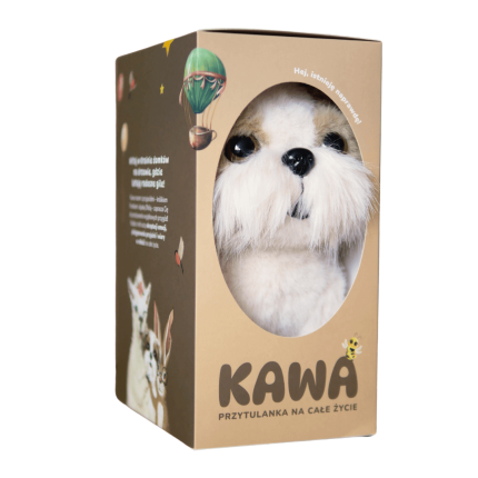 Przytulanka na całe życie "Kawa" / Neverending store Anna Załęcka