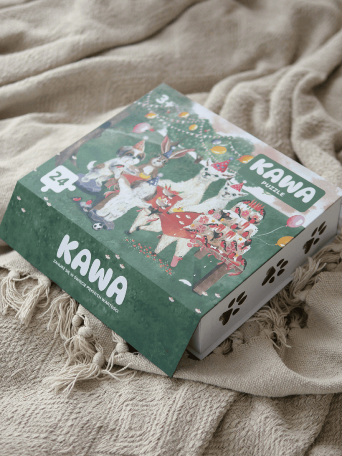 Puzzle XL prezentowe 24 elementy "Urodziny" / Neverending store Anna Załęcka