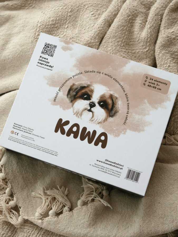 Puzzle XL prezentowe 24 elementy "Urodziny" / Neverending store Anna Załęcka