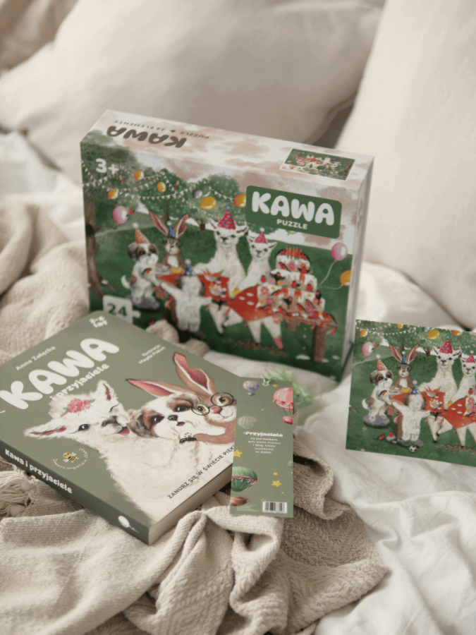 Puzzle XL prezentowe 24 elementy "Urodziny" / Neverending store Anna Załęcka