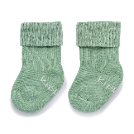 Skarpetki dla noworodków i wcześniaków Stay-on-Socks Newborn, Pale Green / KipKep