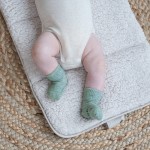 Skarpetki dla noworodków i wcześniaków Stay-on-Socks Newborn, Pale Green / KipKep