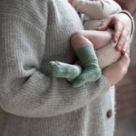Skarpetki dla noworodków i wcześniaków Stay-on-Socks Newborn, Pale Green / KipKep