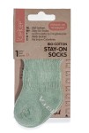 Skarpetki dla noworodków i wcześniaków Stay-on-Socks Newborn, Pale Green / KipKep