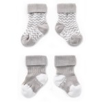 Skarpetki niemowlęce Stay-on-Socks, Grey / KipKep