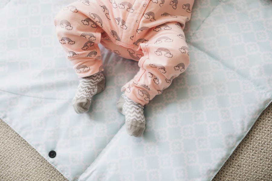 Skarpetki niemowlęce Stay-on-Socks, Grey / KipKep