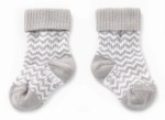 Skarpetki niemowlęce Stay-on-Socks, Grey / KipKep