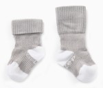 Skarpetki niemowlęce Stay-on-Socks, Grey / KipKep