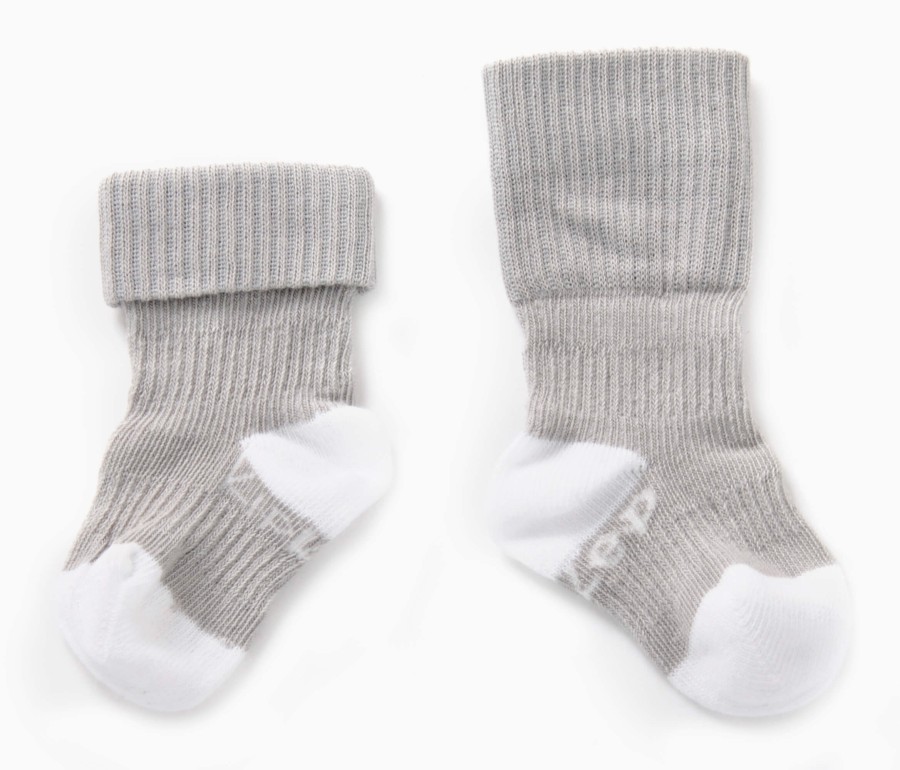 Skarpetki niemowlęce Stay-on-Socks, Grey / KipKep