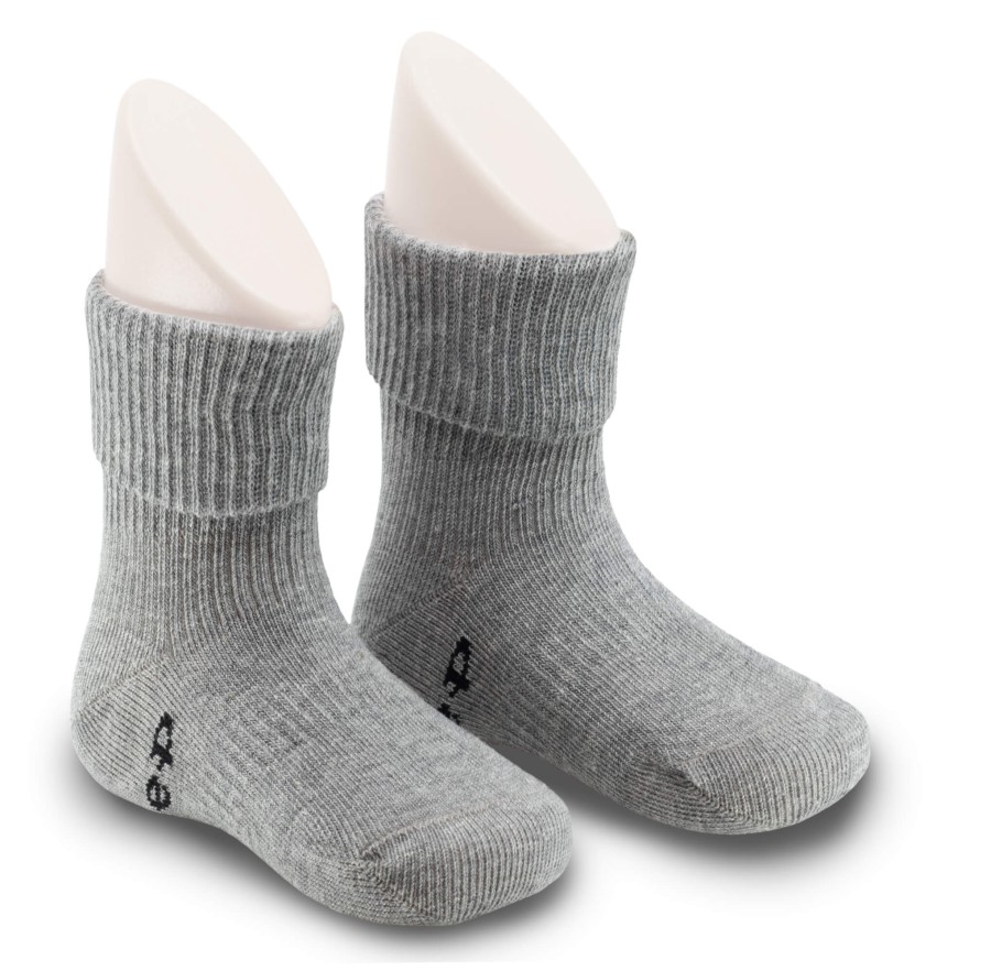 Skarpetki niemowlęce Stay-on-Socks, Grey / KipKep