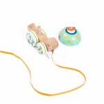 Drewniany żółwik do ciągnięcia / Moulin Roty