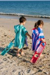 Dwustronne poncho kąpielowe dla dzieci Lagoon / QUUT