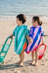Dwustronne poncho kąpielowe dla dzieci Lagoon / QUUT