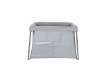 Łóżeczko turystyczne dwupoziomowe z funkcją kojca 3w1 Eazy sleep Heather grey, Pebble / Beaba