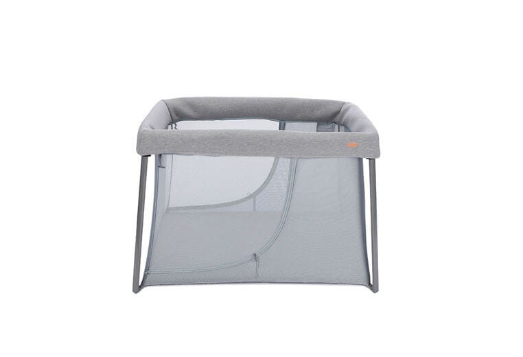 Łóżeczko turystyczne dwupoziomowe z funkcją kojca 3w1 Eazy sleep Heather grey, Pebble / Beaba