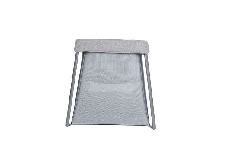 Łóżeczko turystyczne dwupoziomowe z funkcją kojca 3w1 Eazy sleep Heather grey, Pebble / Beaba