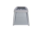Łóżeczko turystyczne dwupoziomowe z funkcją kojca 3w1 Eazy sleep Heather grey, Pebble / Beaba