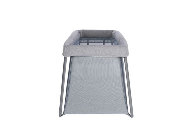 Łóżeczko turystyczne dwupoziomowe z funkcją kojca 3w1 Eazy sleep Heather grey, Pebble / Beaba