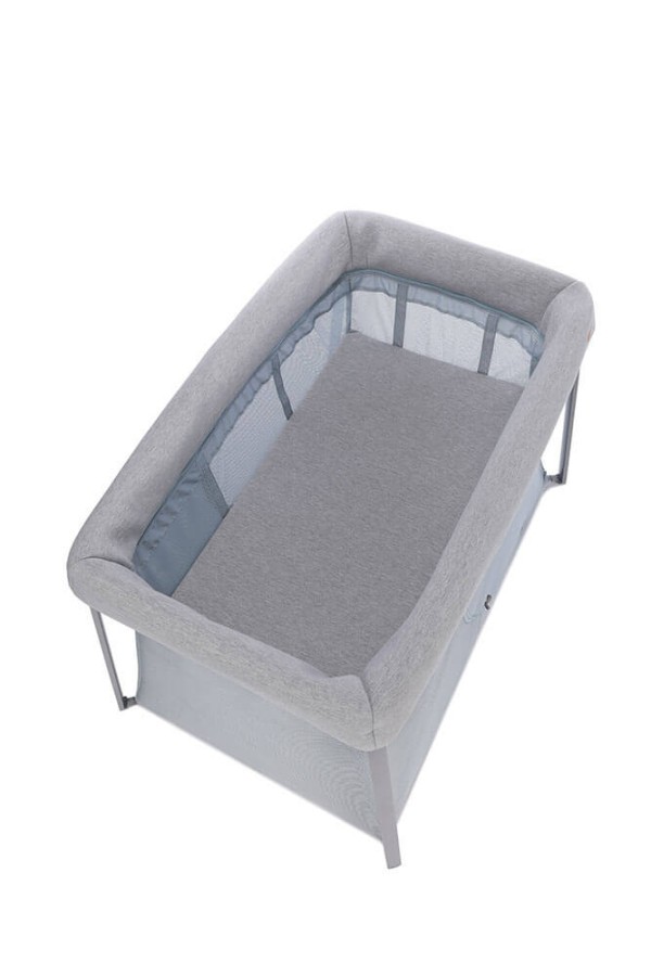 Łóżeczko turystyczne dwupoziomowe z funkcją kojca 3w1 Eazy sleep Heather grey, Pebble / Beaba