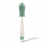 Szczotka do butelek i smoczków silikonowa Sage Green / Beaba